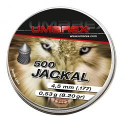 Plomb Umarex Jackal pointu cal. 4.5mm 0.53 G X500