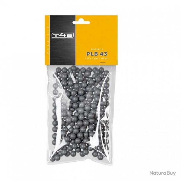 Billes synthtiques pour plinking Cal.43 X100 - PRACTICE PLB 43