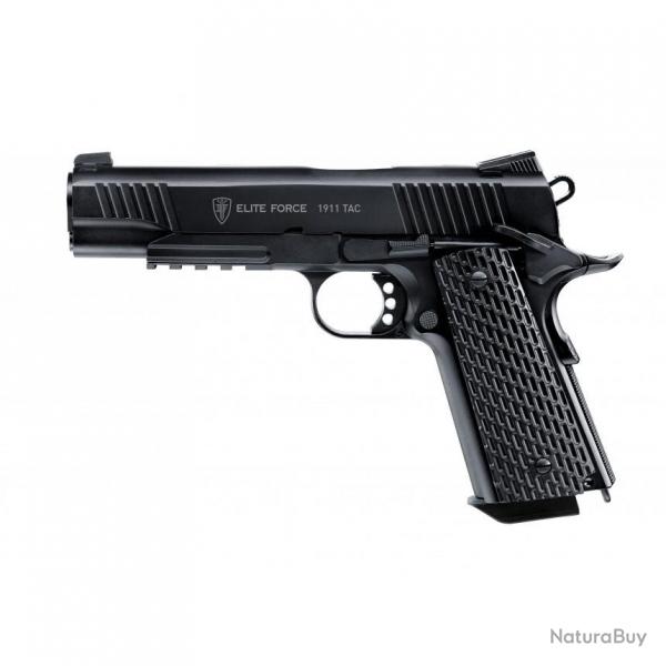 PISTOLET ELITE FORCE 1911 TACBBS 6MM CO2 1,3J