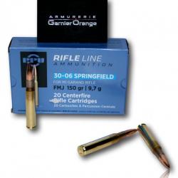 MUNITIONS 30-06 PPU 150GR 9.7GR FMJ BTE 20
