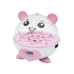 Incubateur Couveuse Semi Automatique 9 oeufs, Couleur: Rose