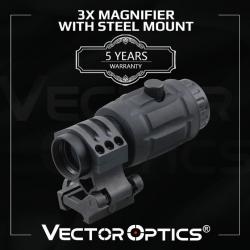 Vector Optics lentille rouge à pois, loupe 3x, convient à Maverick LIVRAISON GRATUITE !!
