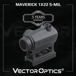 Vector Optics Maverick 1x22 MIL,couvercle en caoutchouc LIVRAISON GRATUITE !!