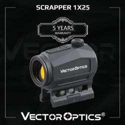 Vecteur optique Scrapper 1x25 tactique point rouge vue directe ampoule 2MOA LIVRAISON GRATUITE !!