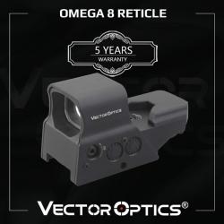 Vector Optics tactique Omega 8, réflexe réticule, point rouge LIVRAISON GRATUITE !!