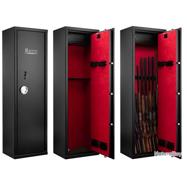 Armoire forte Rietti Premium 10 armes + coffre intrieur