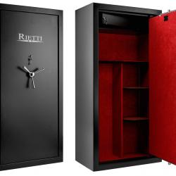 Armoire forte Rietti Premium modulable 23 armes / 18 armes + étagères