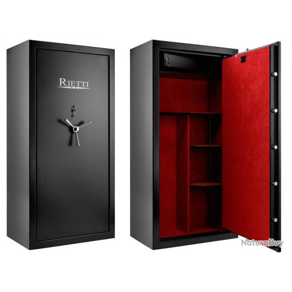 Armoire forte Rietti Premium modulable 23 armes / 18 armes + tagres