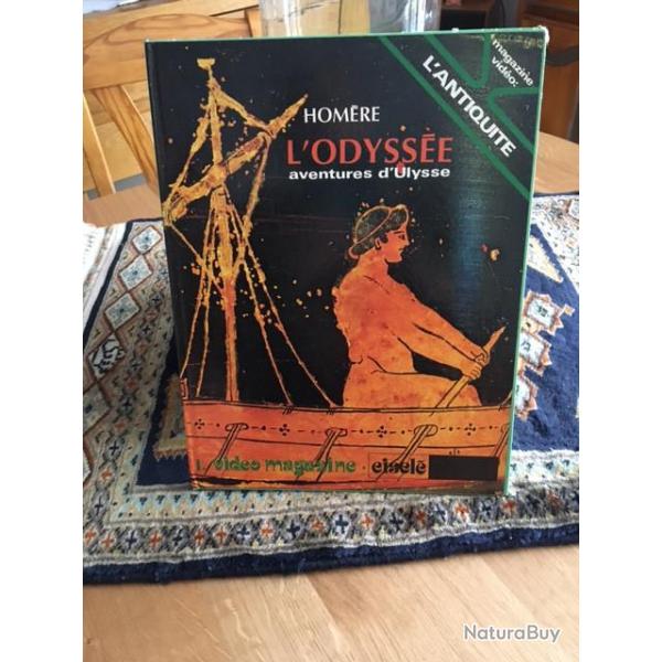 livre ancien broch vido magazine l'Odysse