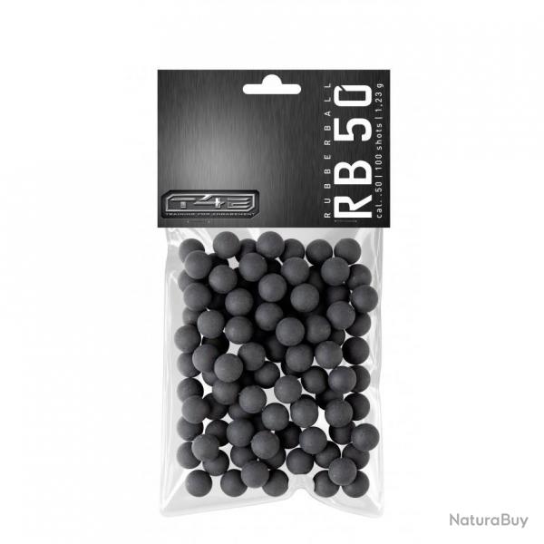 BILLES CAOUTCHOUC ENTRAINEMENT CAL 50 X100 - RB PRAC-SERIES
