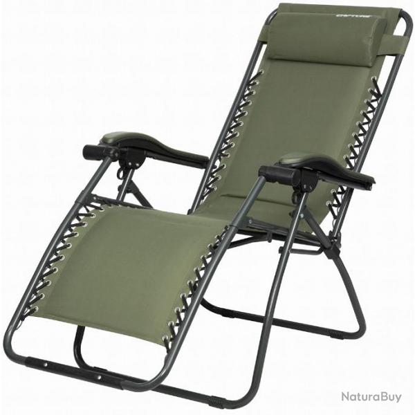 Capture Outdoor, Chaise longue luxe pliante de jardin "Relax RZ-1", inclinaison rglable, ...