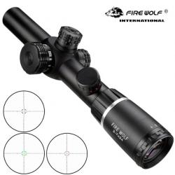 Fire Wolf - 2-7X24 lunette de visée, fusil de chasse, arme à air, LIVRAISON GRATUITE !!!