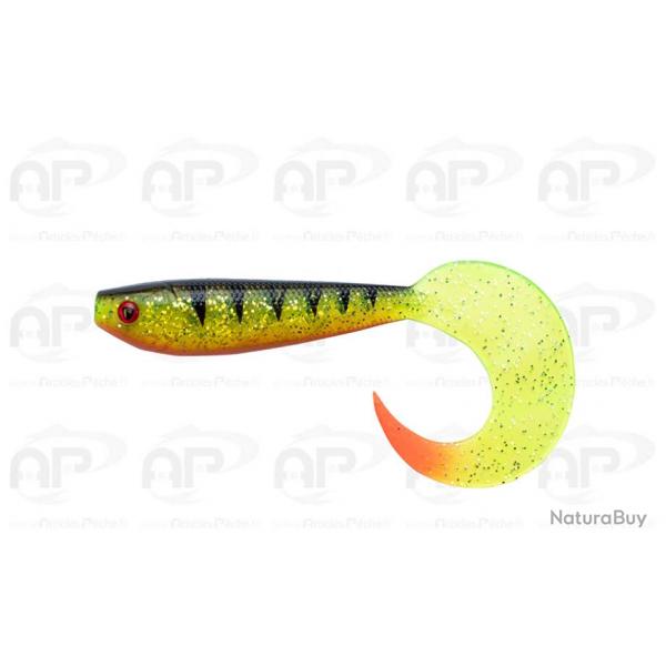 Leurre souple Pro Grub 1 10 cm Perch UV