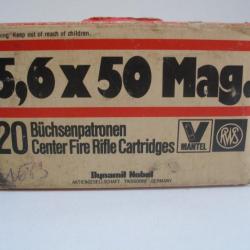 Boîte 5.6x50 Magnum RWS