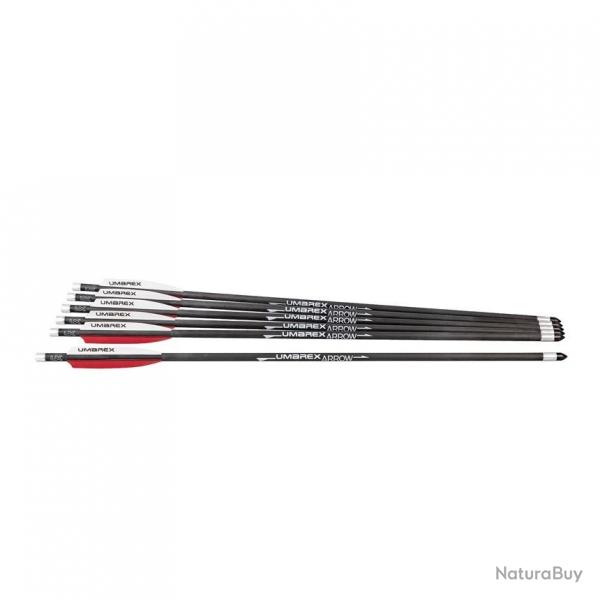 FLECHES POUR UMAREX AIRSABER AVEC FIELD TIP - PACK DE 6