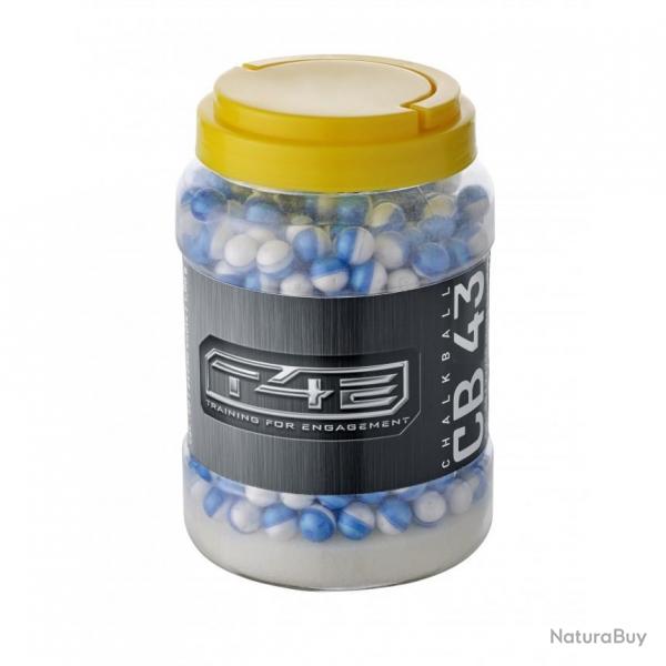 BILLES CRAIE BLANCHE CAL 43 - 2X250