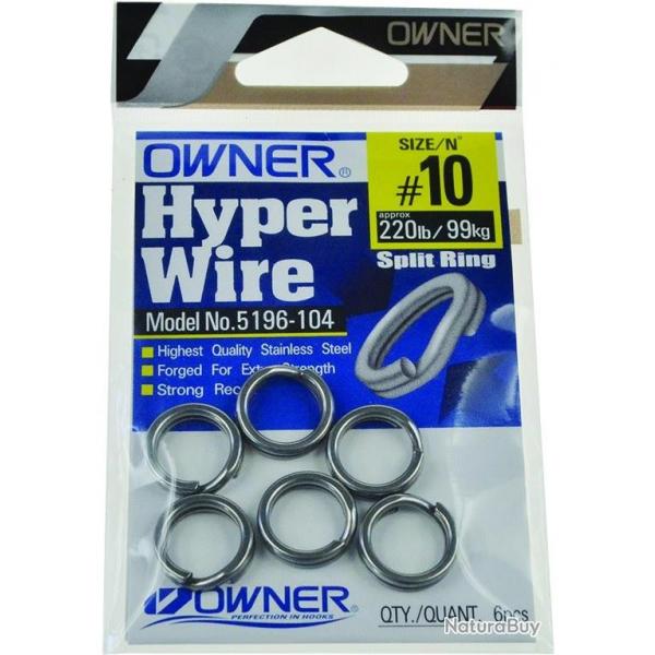 ANNEAUX BRISES HYPER WIRE 5196 Taille 4 - 22kg