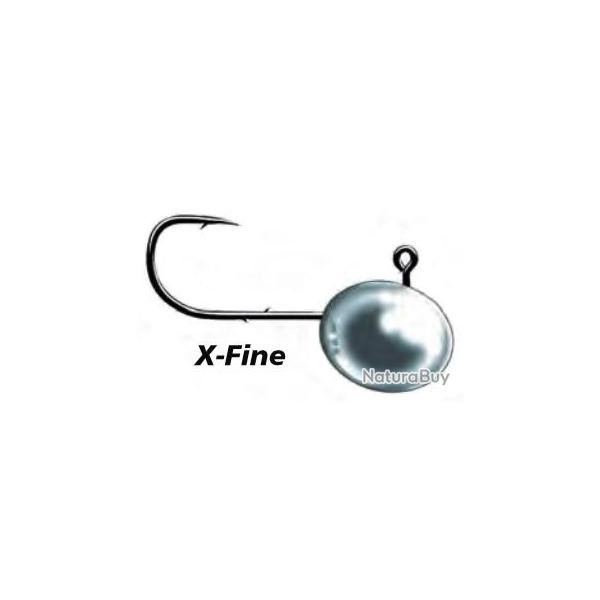 TETE PLOMBEE DRAGON X FINE PAR 3 Taille 6 0.8gr