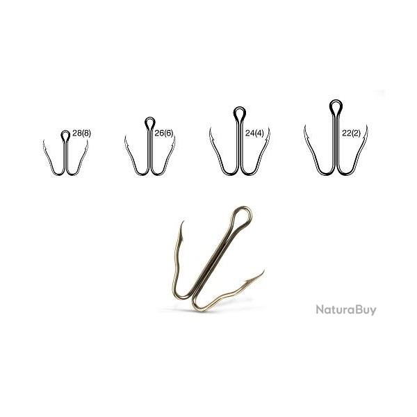 HAMECONS DOUBLE BEC DE PERROQUET 9900 Taille 28