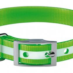 Collier Renforcé Phosphorescent Stepland 45 Cm Pour Chien-vert
