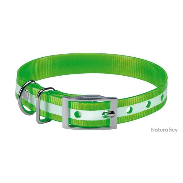 Collier Renforc Phosphorescent Stepland 45 Cm Pour Chien-vert