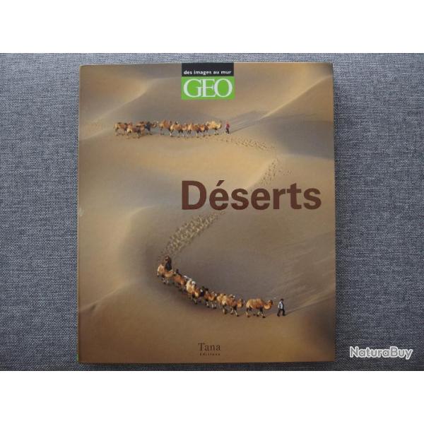 Coffret Des images au mur GEO Dserts du monde