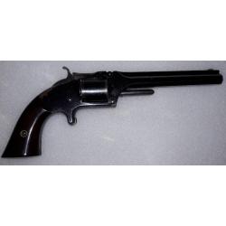 Revolver Smith & Wesson de type 2 Old Army 32 rf 90 % de son bleu vif magnifique cosmétique parfaite