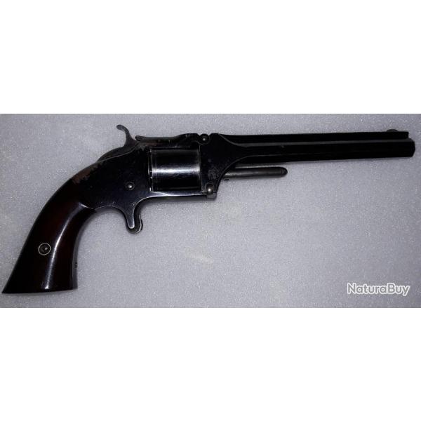 Revolver Smith & Wesson de type 2 Old Army 32 rf 90 % de son bleu vif magnifique cosmtique parfaite