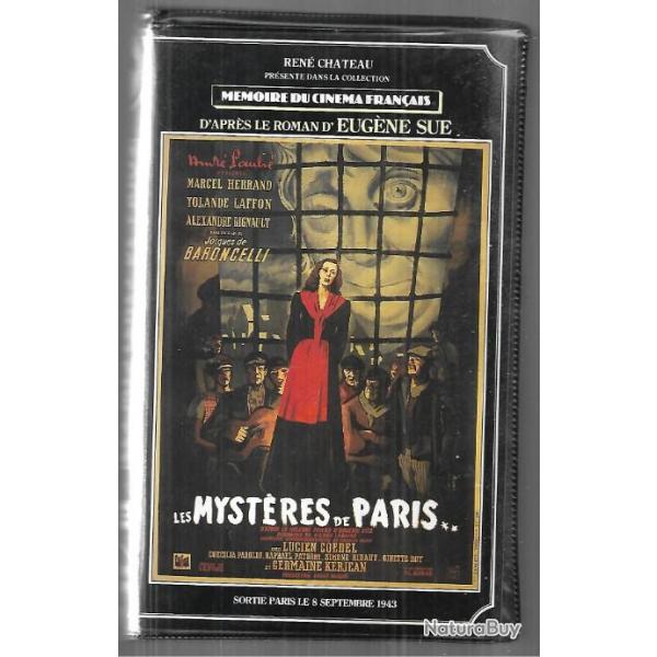 les mystres de paris , ren chateau vido  vhs d'aprs eugne sue