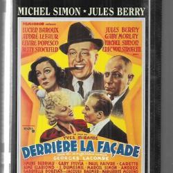 derrière la façade michel simon , jules berry , elvire popesco,  rené chateau vidéo  vhs