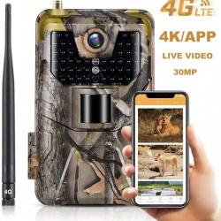 Caméra de chasse avec application Mobile sans fil, 30mp, 4G LIVRAISON GRATUITE !!!