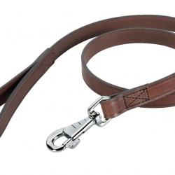 Laisse Cuir Stepland Pour Chien 120 Cm Marron