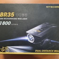 Lampe NITECORE USB Rechargeable Bike Light - 1800 Lumens