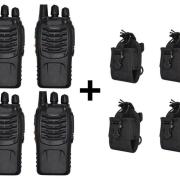 Talkies Walkies Pmr 446 Rechargeable Talkies-walkies SOCOTRAN 5 Miles - 16 Canaux PMR446, Rechargeable, Avec Oreillette Sans Fil Pour Randonnée Talkie Walkie 5 Miles