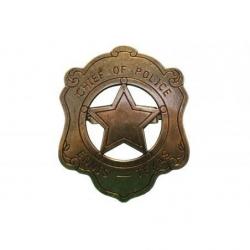 étoile de shérif chef de la police texas