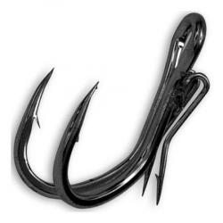 HAMECONS SILURE GHOST DOUBLE BLACK NICKEL PAR 5 Taille 4/0