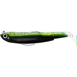 BLACK MINNOW DOUBLE COMBO SHORE 5GR 90MM Green poison