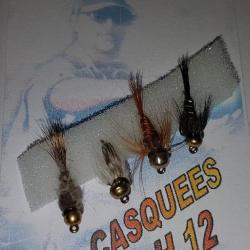 BLISTER 4 NYMPHES CASQUEES