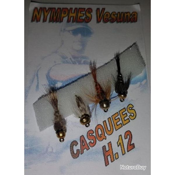 BLISTER 4 NYMPHES CASQUEES