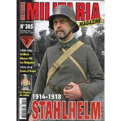 Militaria magazine 305 stahlhelm 16 , chemise du soldat français, mauser 98 k, les malgaches