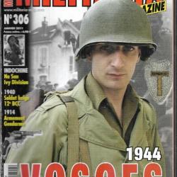 Militaria magazine 306 vosges 1944, armement gendarme 1914, 1940 soldat belge , 12e bcc, anp 31,