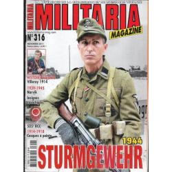 Militaria magazine 316, sturmgewehr 1944, 505e rcc, insignes mérite armée rouge, cef scandinavie équ