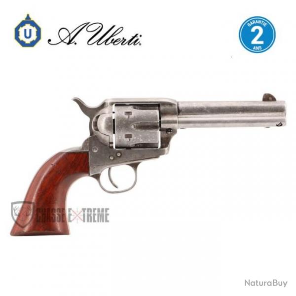 Revolver UBERTI 1873 Cattleman New Model Acier Antique Cal 357 Mag Poigne Ivoire, Plaquette Ivoire