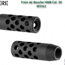 Frein de bouche AUDERE HMB noir Cal.30 - 15x100