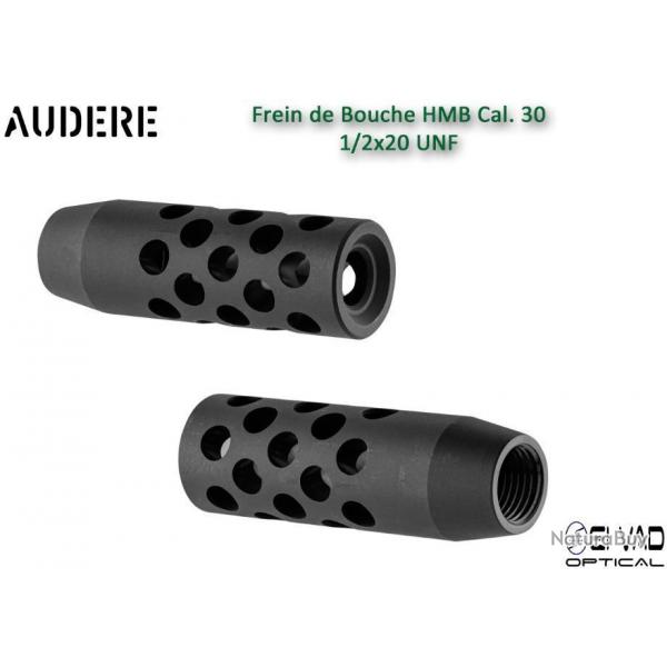 Frein de bouche AUDERE HMB noir Cal.30 - 1/2x20 UNF