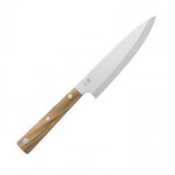 Couteau Gyuto "Hakucho", Long. lame 17 cm [Due Cigni]
