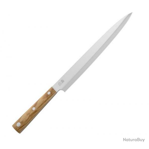 Couteau Sashimi "Hakucho", Long. lame 25 cm [Due Cigni]