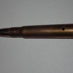 Cartouche neutralisée - 303 British - Canadienne - ogive nickel - 1942