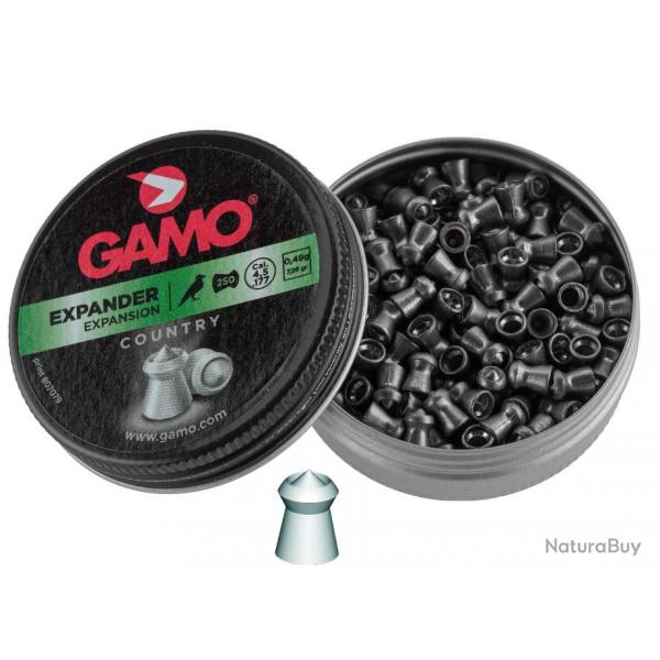 Plombs Gamo expander  Tte POINTUE  Cal 4.5 mm  Boite de 250