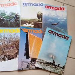 Revue Armada de 1987 6 exemplaires lot 2